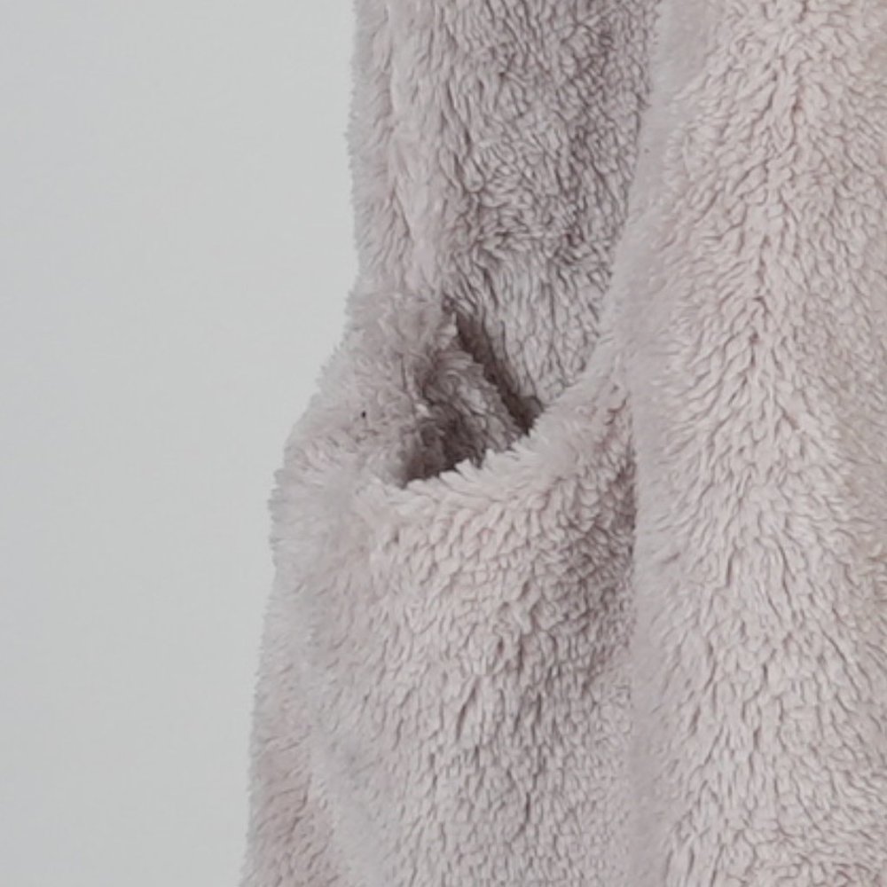 Women's Fleece Vest Hoodie One Size - Picture 2 of 10